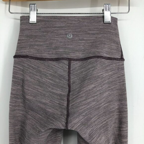 Lululemon Wee Are From Space Frosted Mulberry Wunder Under High-Rise Tight 25" 2 - Picture 6 of 14